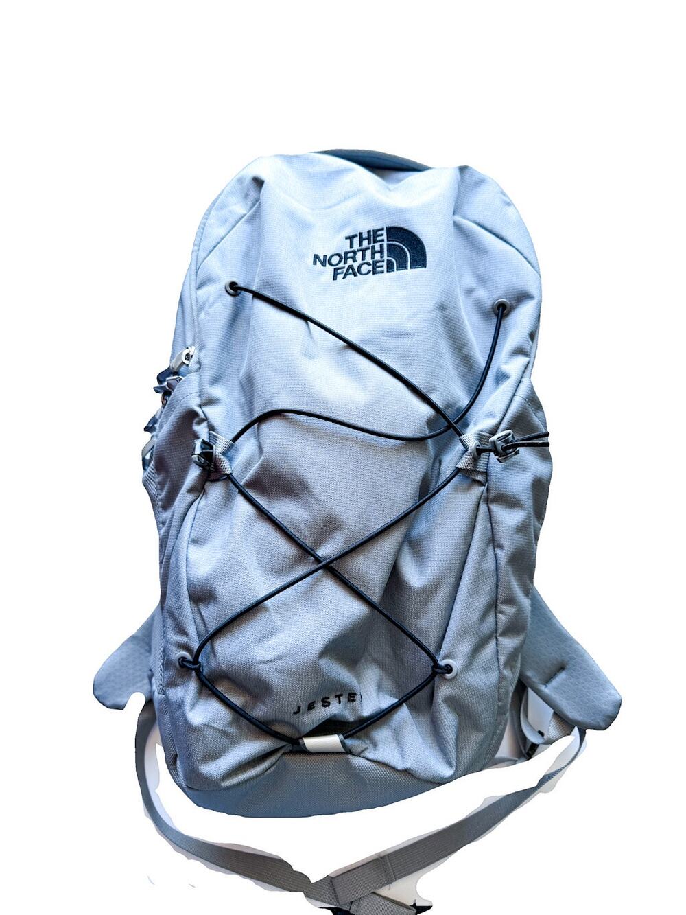 Women’s Northface Jester 28L Backpack in Mid Grey Dark Heather - TNF